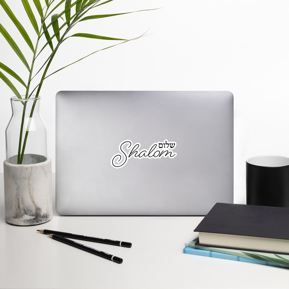 Shalom Bubble-free stickers